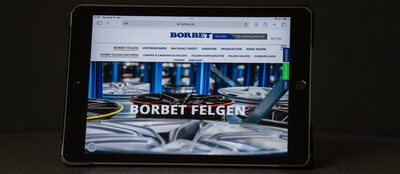 Borbet Webseite