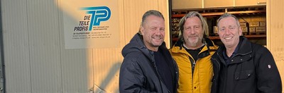Teileprofis GmbH, Carat, Jörg Hanisch, Christian Tiemann und Harald Küppers