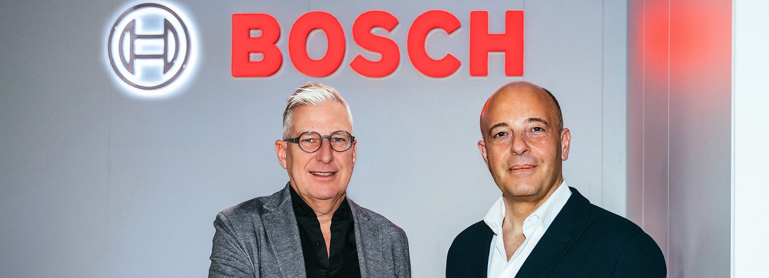 Dr. Johannes-Jörg Rüger CEO Bosch Engineering und EDAG-CEO Cosimo De Carlo