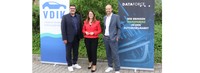 VDIK-Präsidentin Imelda Labbé und Dataforce-CEO Levent Simal