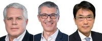 Seit wenigen Tagen mit neuen Aufgaben im Forvia-Konzern betraut (v.l.n.r.): Thorsten Muschal, François Tardif und Shoji Akiyama.