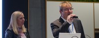 Anja Heinl (ATH Heinl) und Martin Litwinschuh (LKQ/Stahlgruber)