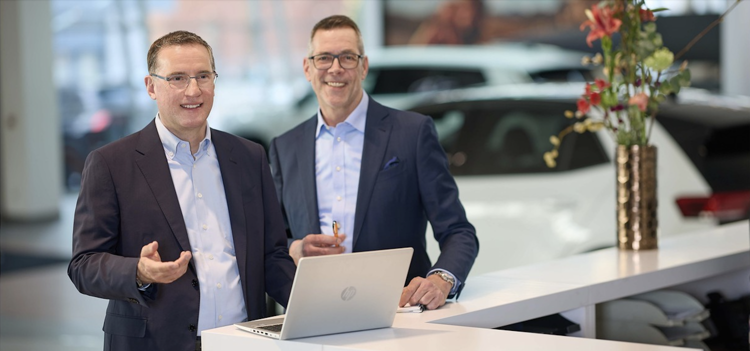 Steffen Hahn (l.) und Klaus Stockhausen